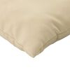 vidaXL Pallet Cushions 2 pcs Beige Oxford Fabric