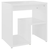 vidaXL Bed Cabinet White 40x30x40 cm Engineered Wood, white vidaXL Bed Cabinet White 40x30x40 cm Engineered Wood