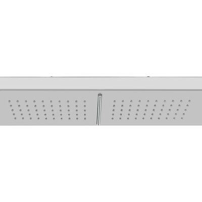 vidaXL Outdoor Shower with Tray WPC Stainless Steel, grey vidaXL Outdoor Shower with Tray WPC Stainless Steel