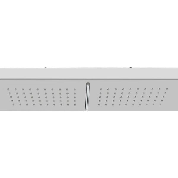 vidaXL Outdoor Shower with Tray WPC Stainless Steel