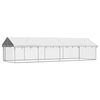 vidaXL Outdoor Dog Kennel with Roof 600x200x150 cm