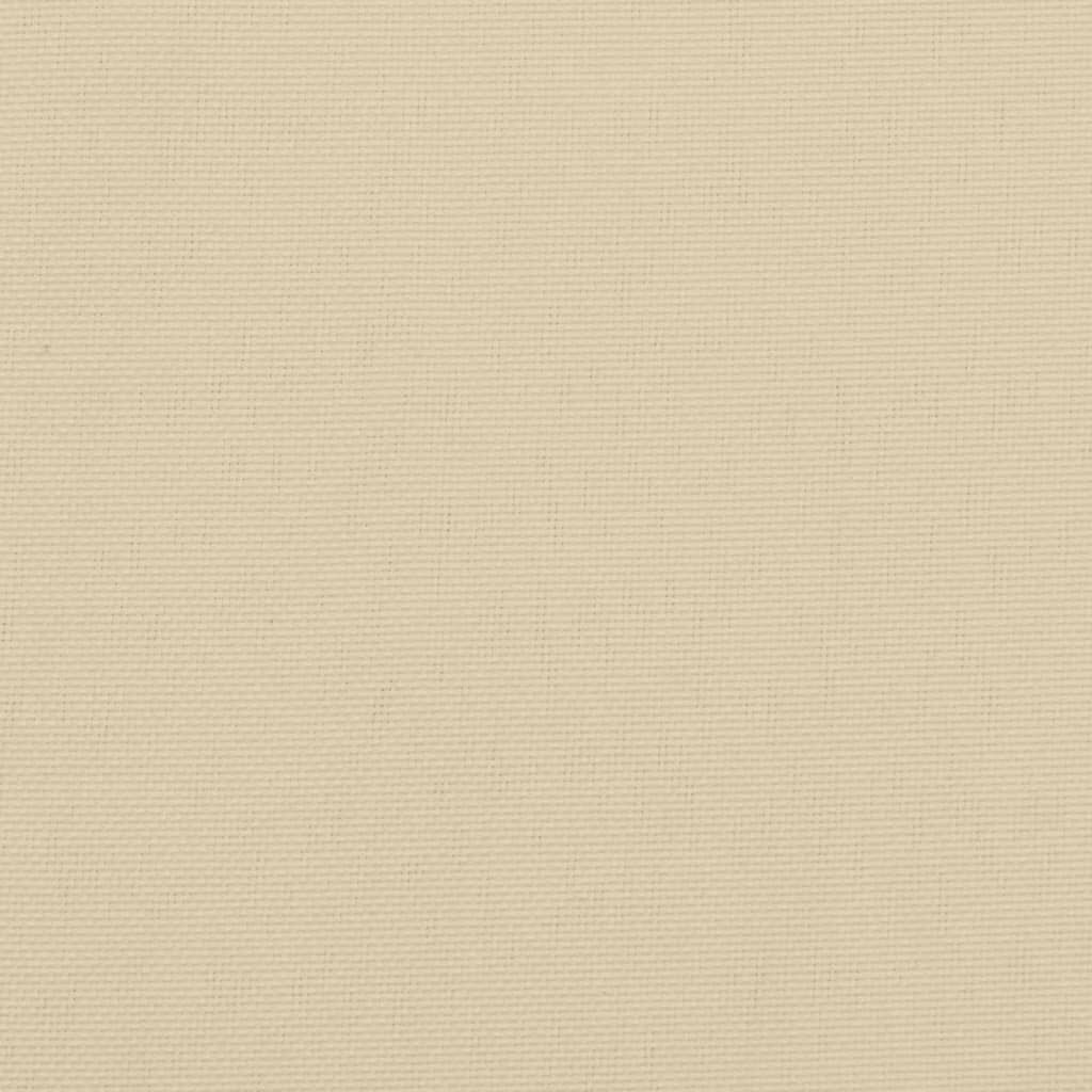 vidaXL Pallet Cushion Beige 50x40x12 cm Fabric