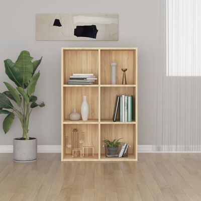 vidaXL Book Cabinet/Sideboard Sonoma Oak 66x30x98 cm Engineered Wood, sonoma oak vidaXL Book Cabinet/Sideboard Sonoma Oak 66x30x98 cm Engineered Wood
