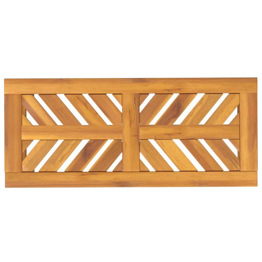 vidaXL Garden Bench 80 cm Solid Wood Acacia