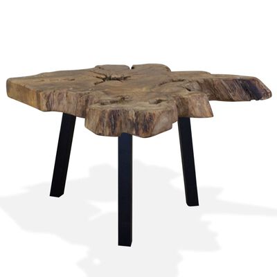 vidaXL Coffee Table Genuine Teak 80x70x38 cm,  vidaXL Coffee Table Genuine Teak 80x70x38 cm