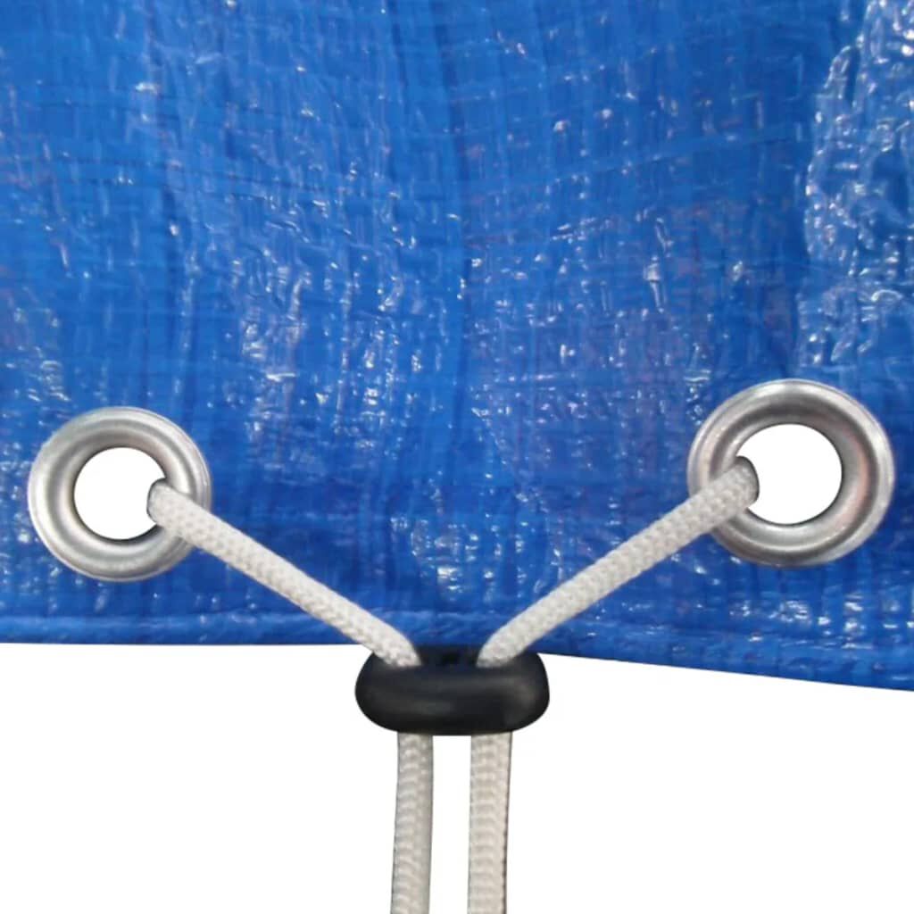 vidaXL Pool Covers 2 pcs for 360-367 cm Round Above-Ground Pools