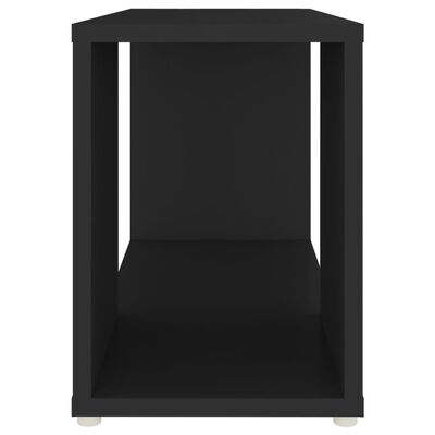 vidaXL TV Cabinet Black 60x24x32cm Engineered Wood, black vidaXL TV Cabinet Black 60x24x32cm Engineered Wood