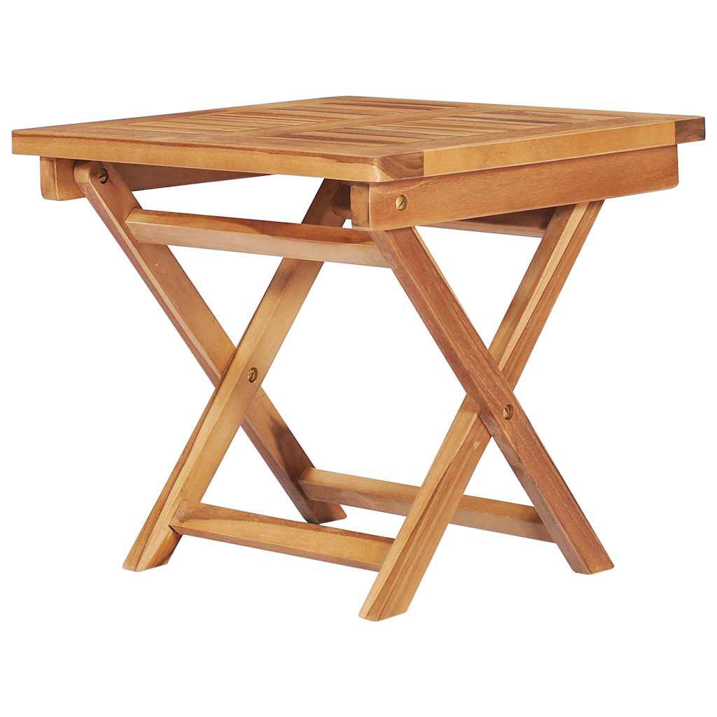 vidaXL Sun Loungers 2 pcs with Table Solid Teak Wood