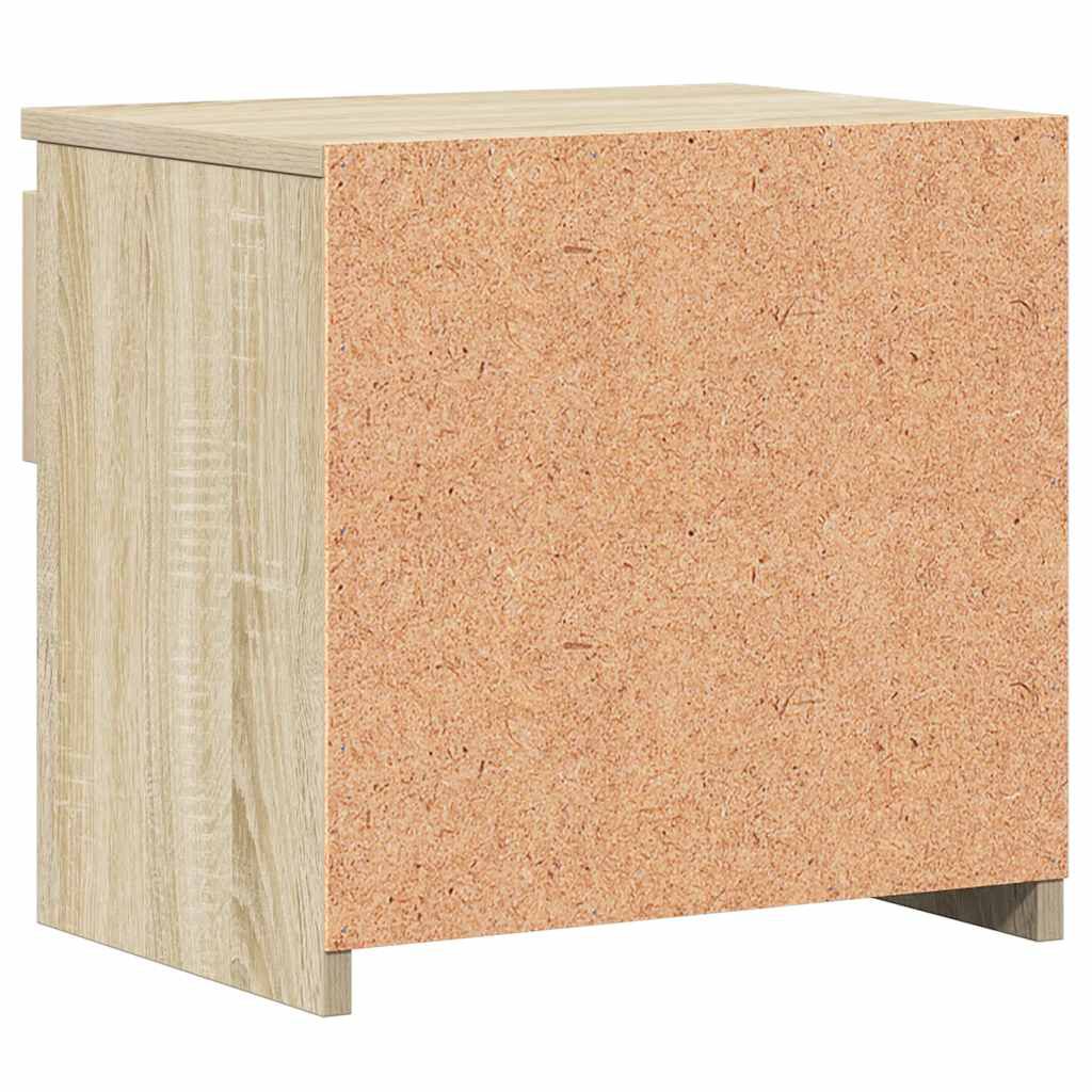 vidaXL Bedside Cabinets 2 pcs Sonoma Oak 40x30x39 cm Engineered Wood