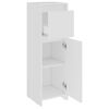 vidaXL Bathroom Cabinet White 30x30x95 cm Engineered Wood