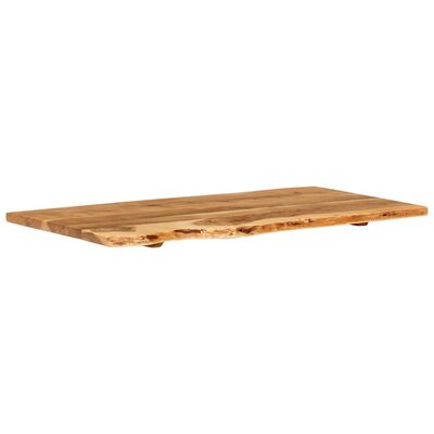 vidaXL Bathroom Vanity Top Solid Acacia Wood 100x52x2.5 cm,  vidaXL Bathroom Vanity Top Solid Acacia Wood 100x52x2.5 cm