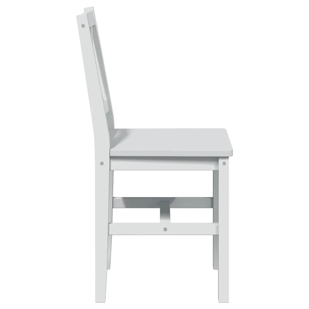 vidaXL 5 Piece Dining Set White