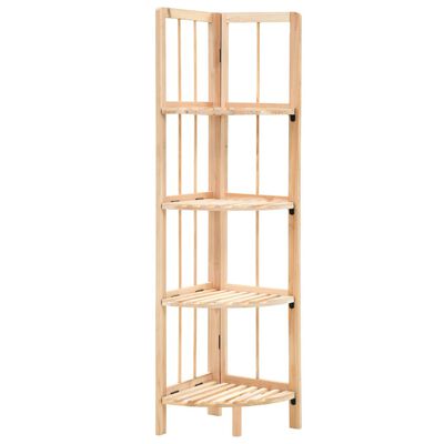 vidaXL Corner Shelf Cedar Wood 27x27x110 cm,  vidaXL Corner Shelf Cedar Wood 27x27x110 cm