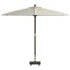 vidaXL Umbrella Base Black 45x25x8 cm Granite