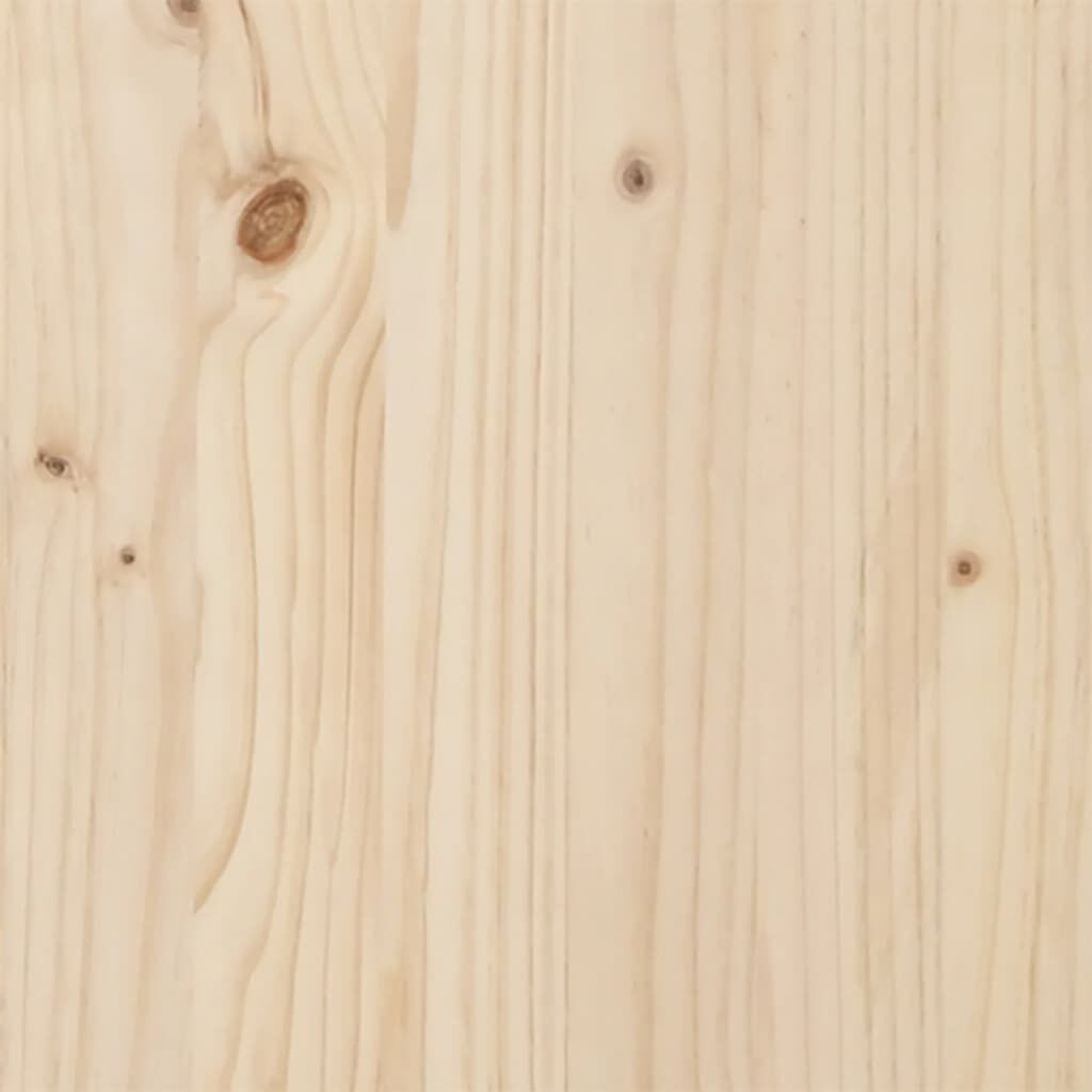 vidaXL Storage Box 80x40x45.5 cm Solid Wood Pine