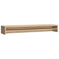 vidaXL Monitor Stand Sonoma Oak 100x24x13 cm Engineered Wood, sonoma oak vidaXL Monitor Stand Sonoma Oak 100x24x13 cm Engineered Wood