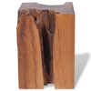 vidaXL Stool Solid Teak Wood
