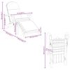 vidaXL Adirondack Garden Chair with Footrest Solid Wood Acacia