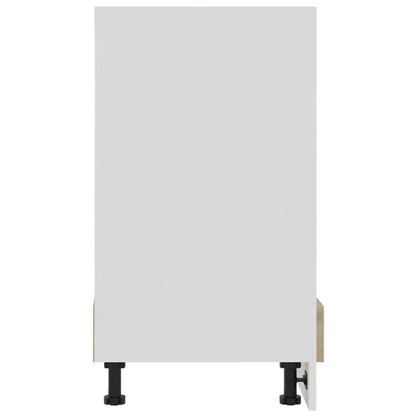 vidaXL Oven Cabinet Lyon Sonoma Oak 60x46x81.5 cm Engineered Wood