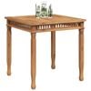 vidaXL Garden Dining Table 80x80x80 cm Solid Teak Wood