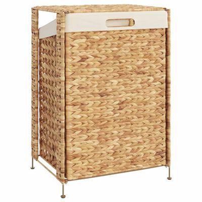 vidaXL Laundry Basket 44x34x64 cm Water Hyacinth,  vidaXL Laundry Basket 44x34x64 cm Water Hyacinth