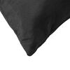 vidaXL Pallet Cushions 2 pcs Black Oxford Fabric