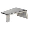 vidaXL Coffee Table | Silver | Aluminium | Industrial | Coffee Table