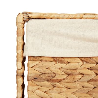 vidaXL Laundry Basket 44x34x64 cm Water Hyacinth,  vidaXL Laundry Basket 44x34x64 cm Water Hyacinth