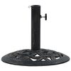 vidaXL Umbrella Base Black and Bronze 9 kg 40 cm Cast Iron