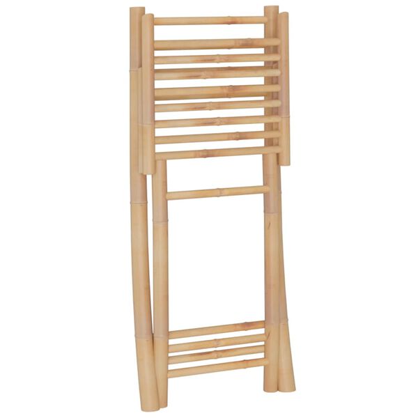vidaXL 3 Piece Bar Set Bamboo