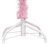 vidaXL Artificial Pre-lit Christmas Tree with Ball Set Pink 180 cm PVC