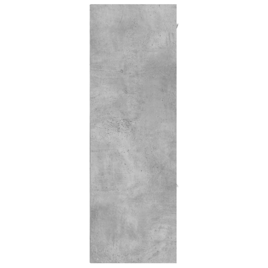 vidaXL Storage Cabinet Concrete Grey 60x29.5x90 cm Engineered Wood