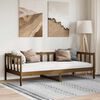 vidaXL Day Bed without Mattress Honey Brown Solid Wood Pine 90x200cm