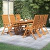 vidaXL 7 Piece Garden Dining Set Solid Wood Acacia 160-240 cm