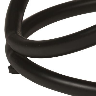 vidaXL Coffee Table Ø50x40 cm Solid Wood Reclaimed and Steel,  vidaXL Coffee Table Ø50x40 cm Solid Wood Reclaimed and Steel