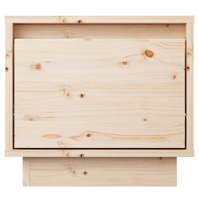 vidaXL Bedside Cabinets 2 pcs 35x34x32 cm Solid Wood Pine, natural vidaXL Bedside Cabinets 2 pcs 35x34x32 cm Solid Wood Pine