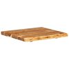 vidaXL Bathroom Vanity Top Solid Acacia Wood 58x52x3.8 cm