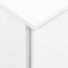 vidaXL Mobile File Cabinet White 39x45x60 cm Steel
