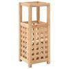 vidaXL Umbrella Stand Solid Walnut Wood 18x18x50 cm