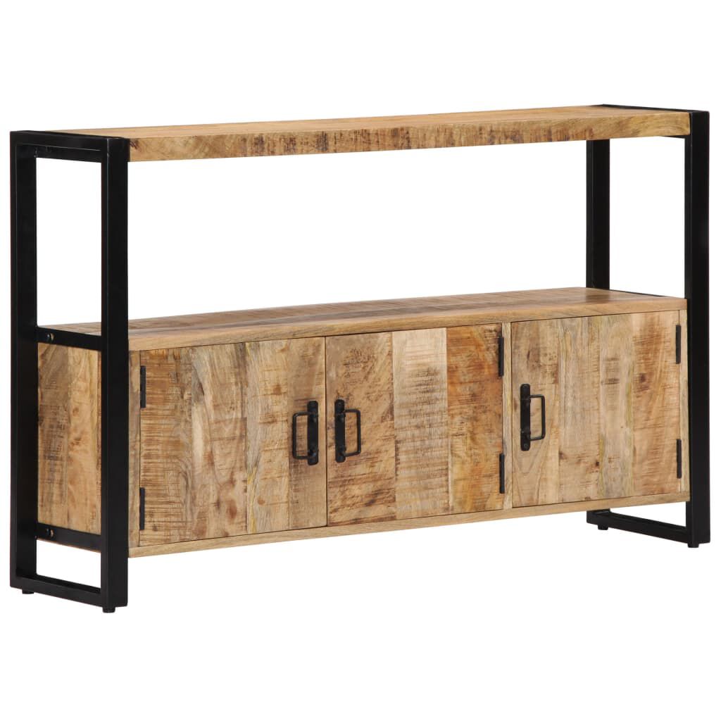 vidaXL Side Cabinet 120x30x75 cm Solid Mango Wood