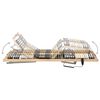 vidaXL Electrical Slatted Bed Base without Mattress with 7 Zones 90x200cm