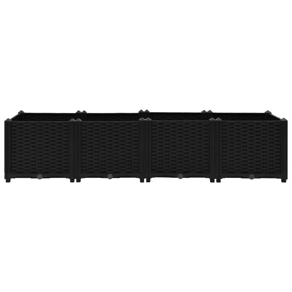 vidaXL Raised Bed 160x40x38 cm Polypropylene