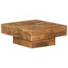 vidaXL Coffee Table | Multicolour | Solid Reclaimed Wood | 70x70x30 cm | Durable
