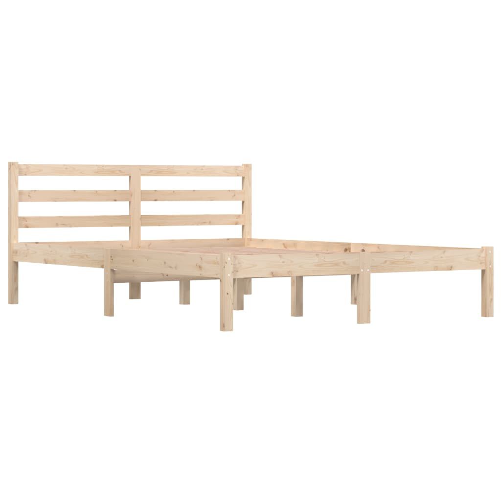 vidaXL Bed Frame without Mattress 135x190cm Double