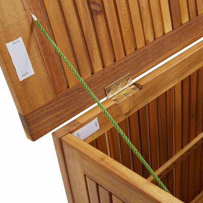 vidaXL Garden Storage Box 90x50x58 cm Solid Acacia Wood,  vidaXL Garden Storage Box 90x50x58 cm Solid Acacia Wood
