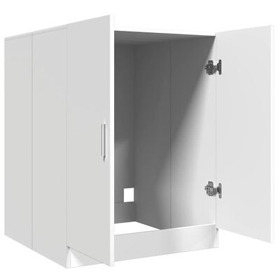 vidaXL Washing Machine Cabinet White 71x71.5x91.5 cm, white vidaXL Washing Machine Cabinet White 71x71.5x91.5 cm