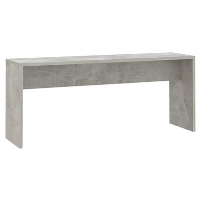 vidaXL 3 Piece Dining Set Concrete Grey Engineered Wood, concrete grey vidaXL 3 Piece Dining Set Concrete Grey Engineered Wood