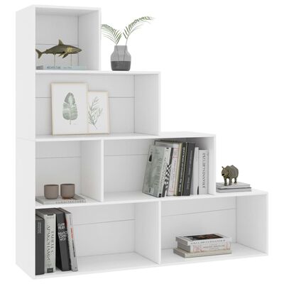 vidaXL Book Cabinet/Room Divider White 155x24x160 cm Engineered Wood, white vidaXL Book Cabinet/Room Divider White 155x24x160 cm Engineered Wood