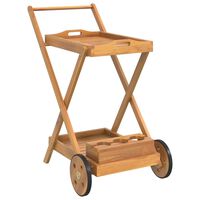 vidaXL Tea Trolley 54x87x90 cm Solid Wood Acacia,  vidaXL Tea Trolley 54x87x90 cm Solid Wood Acacia