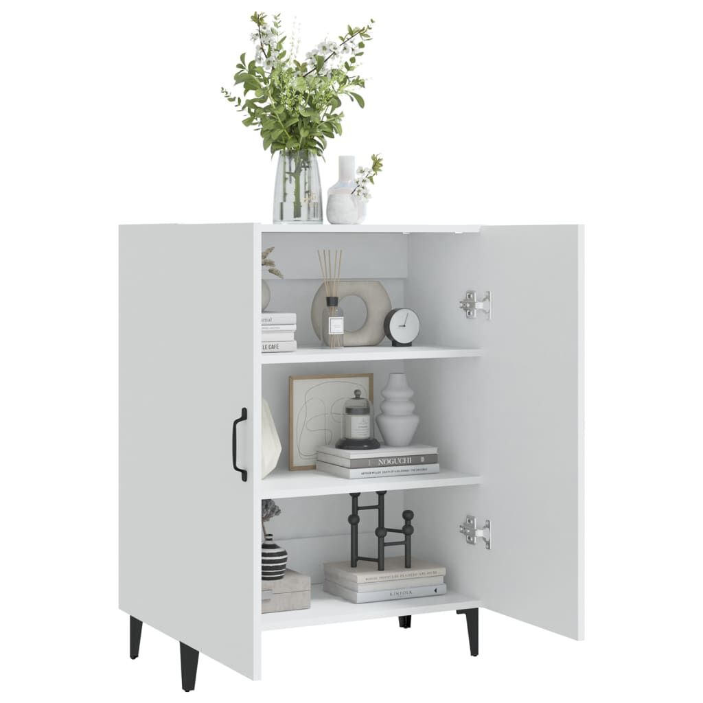 vidaXL Sideboard White 70x34x90 cm Engineered Wood